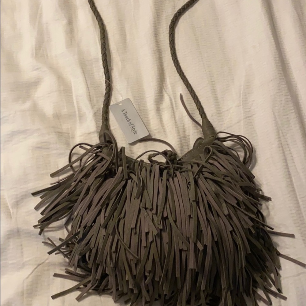 fringe crossbody purse
